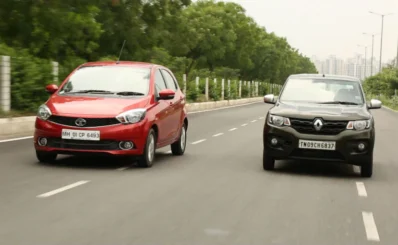 tata tiago vs renault kwid amt